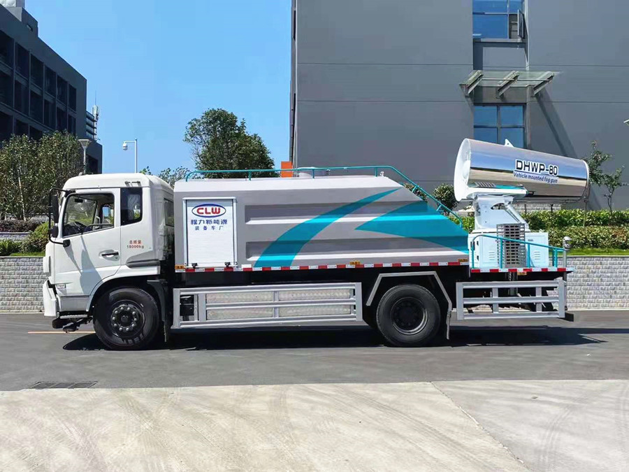 東風天錦純電動10噸抑塵車